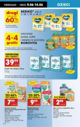 Gazetka promocyjna Biedronka - Od Poniedziałku - Gazetka - ważna od 14.06 do 14.06.2025 - strona 54 - produkty: Ser, Por, Mus, Gra, BoboVita, O nas, NAN Optipro, Owsianka, Bebiko, Deser, Karmi, Mleko, Fa