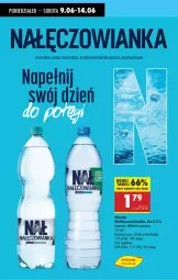 Gazetka promocyjna Biedronka - Od Poniedziałku - Gazetka - ważna od 14.06 do 14.06.2025 - strona 64 - produkty: Nałęczowianka, Woda mineralna, Woda