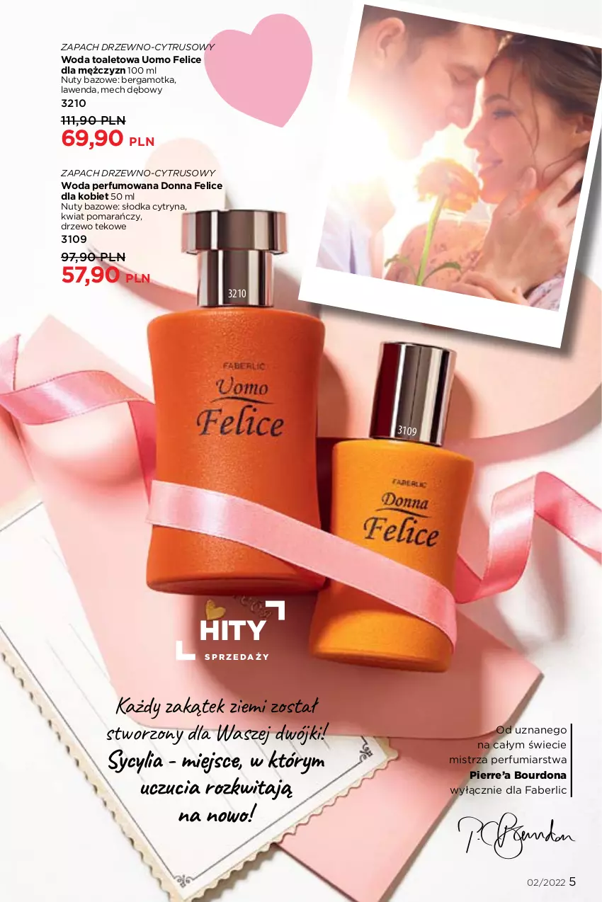 Gazetka promocyjna Faberlic - ważna 17.01 do 06.02.2022 - strona 5 - produkty: Fa, Nuty, Perfum, Woda, Woda perfumowana, Woda toaletowa