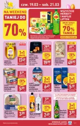 Gazetka promocyjna Aldi - Oferta weekendowa - Gazetka - ważna od 21.03 do 21.03.2026 - strona 11 - produkty: Piwa, Piwo, Lubella, Makaron, Krakus, Gra, Kawa ziarnista, Bell, Kawa, Napoje, Perła, Lipton, Napój izotoniczny, Miód, Oshee, Babka, Bella, Napój