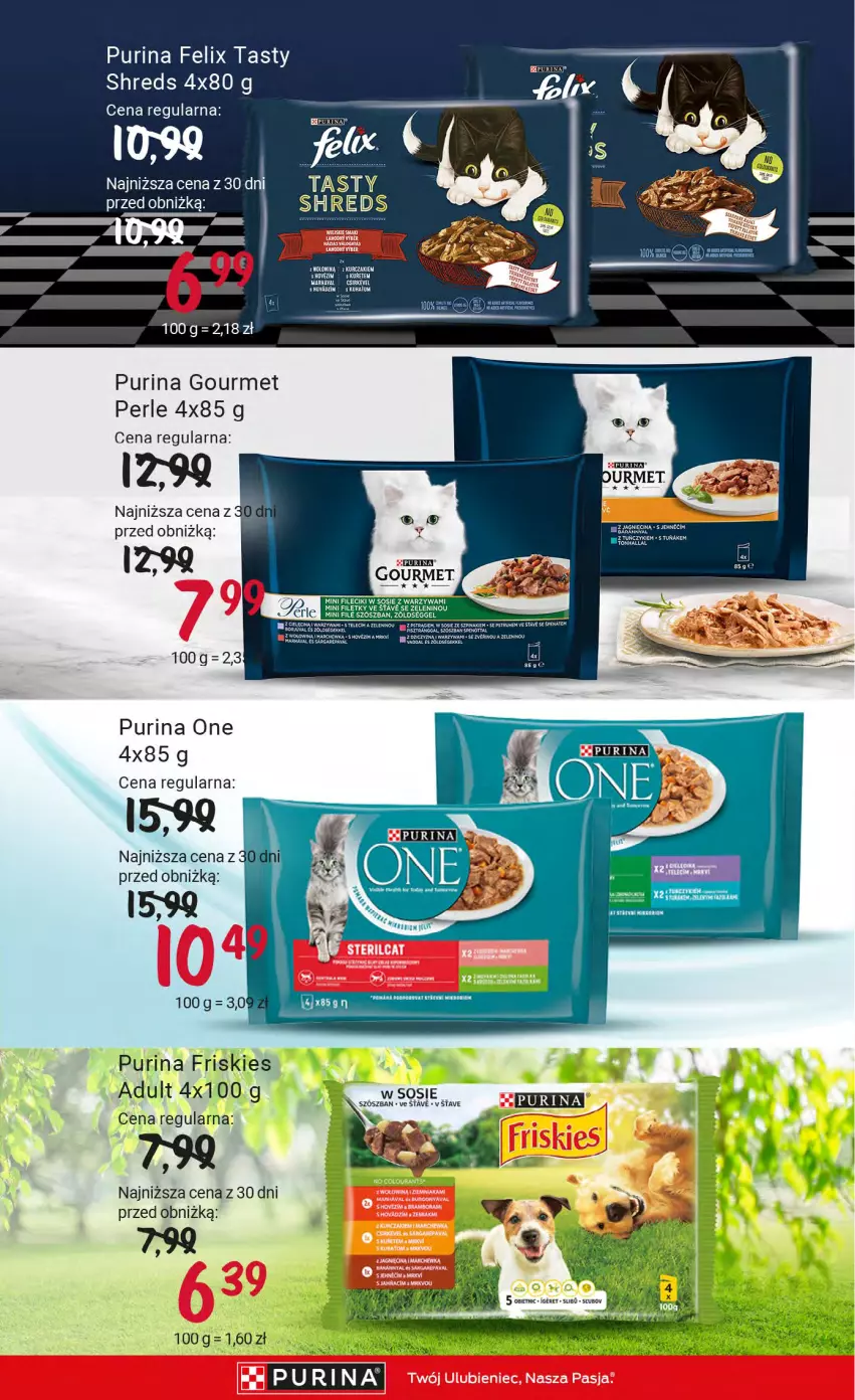 Gazetka promocyjna Rossmann - od 1 Marca - ważna 01.03 do 18.03.2024 - strona 17 - produkty: Felix, Friskies, Pur, Purina, Sos, Warzywa