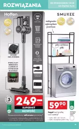 Gazetka promocyjna Biedronka - Okazje Tygodnia - Gazetka - ważna od 01.11 do 01.11.2025 - strona 15 - produkty: Odkurzacz, Sok, Szczotka, Pojemnik, Warka, Regał, Regał nad pralkę