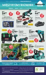 Gazetka promocyjna Biedronka - Okazje Tygodnia - Gazetka - ważna od 01.11 do 01.11.2025 - strona 44 - produkty: Por, Mop, Gra, Telefon, Papier, Wiertarka, Kosz, Tran, Warka, Tarka, Wkręt, Urządzenie wielofunkcyjne, Sport, Młot, Młotowiertarka, Wkrętarka, Szlifierka, Zestaw kluczy, Akumulator