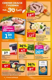 Gazetka promocyjna Auchan - 30 Lat Supermarket - Gazetka - ważna od 14.10 do 14.10.2026 - strona 4 - produkty: Piec, Krakus, Por, Parówki, Kawa, Szynka, Sport, Kotlet, Boczek, Kiełbasa biała, Flaki, Kiełbasa, Flaki wołowe, Boczek wieprzowy