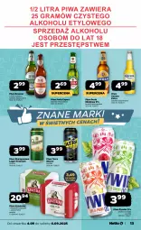 Gazetka promocyjna Netto - Od Czwartku - Gazetka - ważna od 06.09 do 06.09.2025 - strona 13 - produkty: Piwa, Piwo, Por, Gra, Kasztelan, Tatra, Perła, Corona Extra, Braun