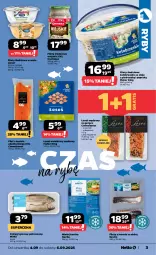 Gazetka promocyjna Netto - Od Czwartku - Gazetka - ważna od 06.09 do 06.09.2025 - strona 3 - produkty: Sos, Gra, Pstrąg tęczowy, Tusz, Sałat, Pieprz, Pstrąg, Mintaj, Olej, Lisner