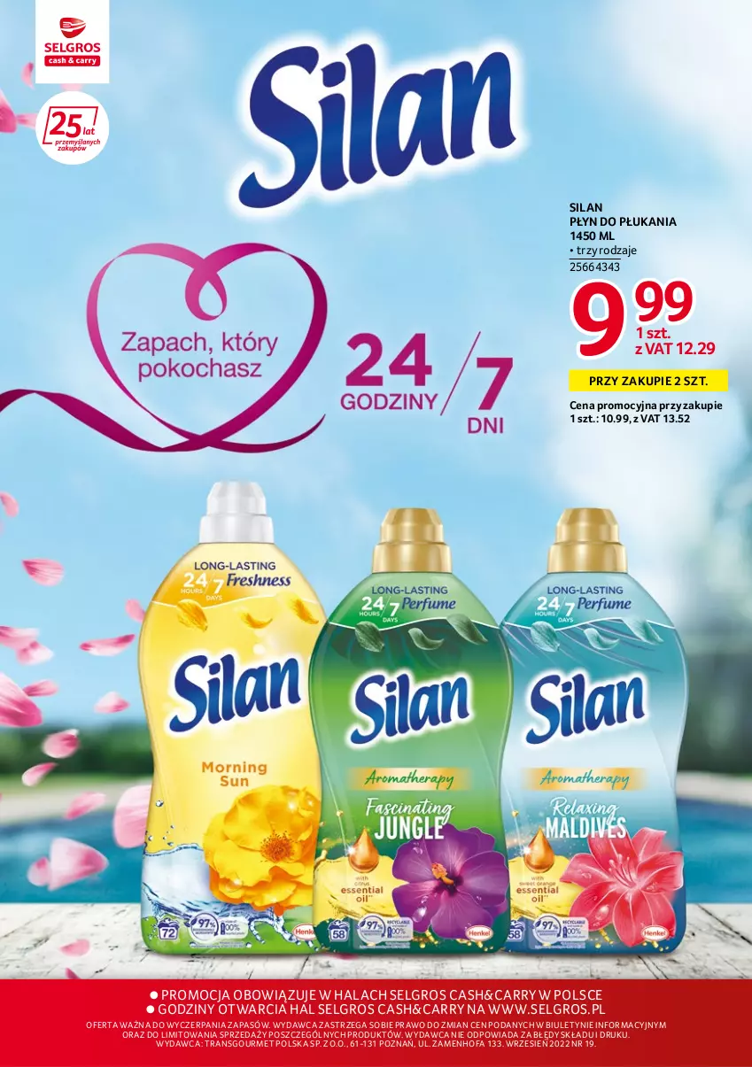 Gazetka promocyjna Selgros - Katalog Markowe Produkty - ważna 21.07 do 09.10.2022 - strona 16 - produkty: Fa, LG, Płyn do płukania, Silan, Tran