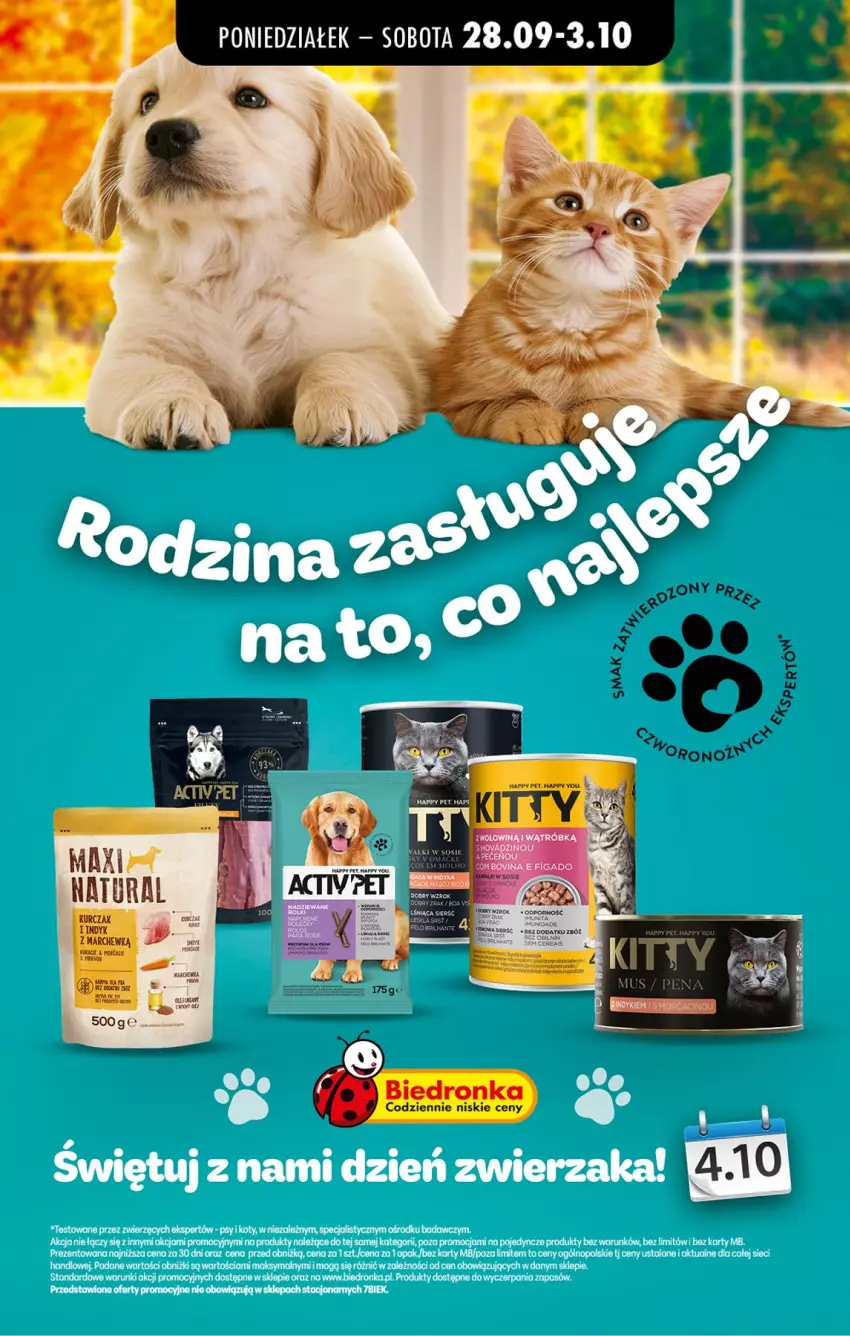 Gazetka promocyjna Biedronka - Gazetka - ważna 28.09 do 05.10.2026 - strona 1 - produkty: Kurczak, Sos