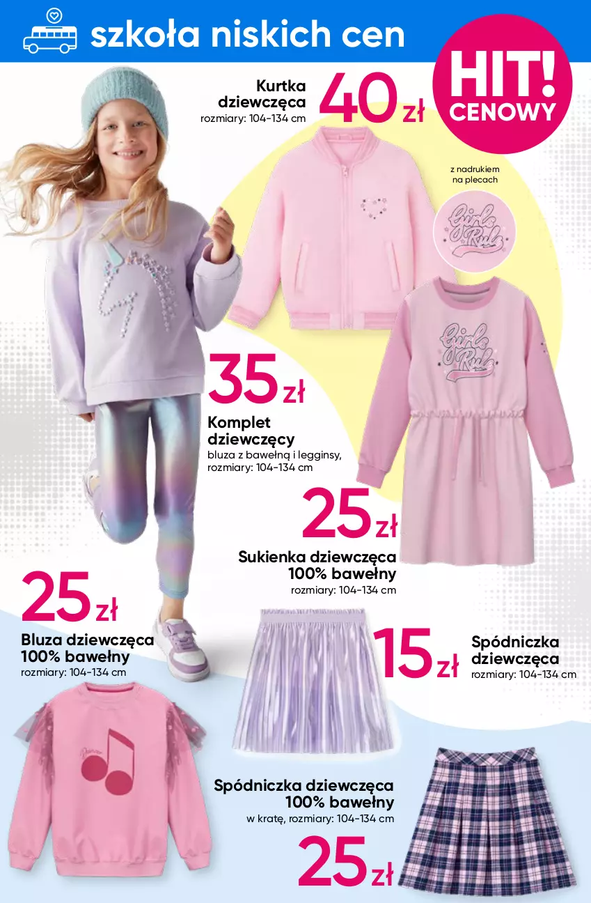 Gazetka promocyjna Pepco - Barbie – Hot Wheels - ważna 08.08 do 14.08.2024 - strona 11 - produkty: Bluza, Gin, Kurtka, Legginsy, Sukienka