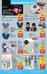 Gazetka promocyjna Aldi - Gazetka - ważna od 08.02 do 08.02.2025 - strona 6 - produkty: Ser, Chlebak, Remington, Lokówka, Szal, Czapka, Pojemnik, Tusz, Bieżnik, Suszarka, Chleb, Lampa, Okap, Lakier, Fa