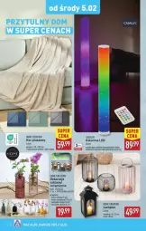 Gazetka promocyjna Aldi - Gazetka - ważna od 08.02 do 08.02.2025 - strona 8 - produkty: Sok, Koc, Wazon, Lampion