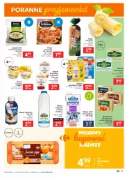 Gazetka promocyjna Carrefour - Gazetka Carrefour - Gazetka - ważna od 13.03 do 13.03.2021 - strona 11 - produkty: Feliciana, Ser, Por, Gra, Danone, Piątnica, Zupa, Jaja, Jogurt, Actimel, Palma, Dr. Oetker, Serek, Pizza, Margaryna, Bakoma, Müller, Napój mleczny, Danio, POLMLEK, Masło, Napój, Mleko