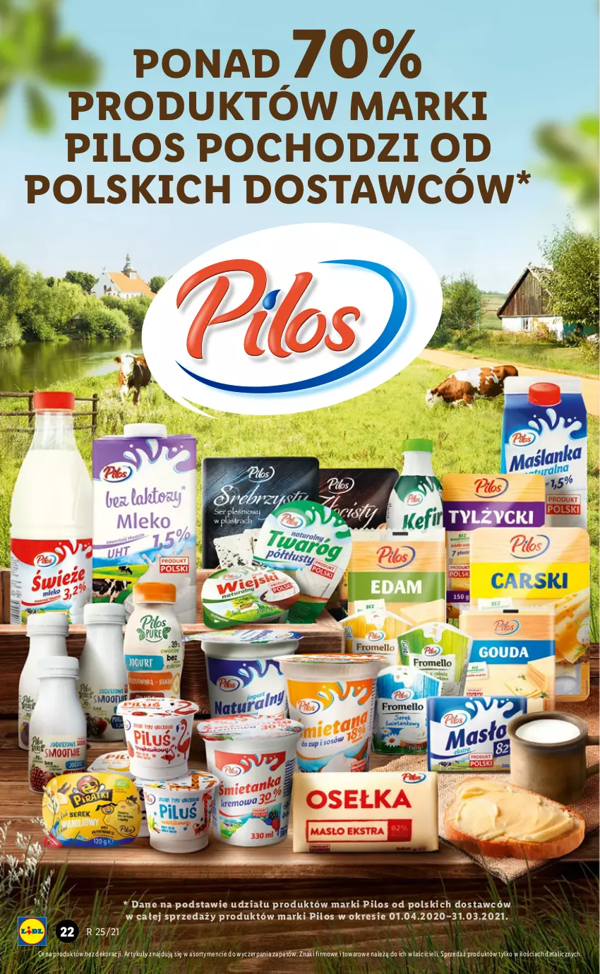 Gazetka promocyjna Lidl - GAZETKA - ważna 21.06 do 23.06.2021 - strona 22 - produkty: Pilos