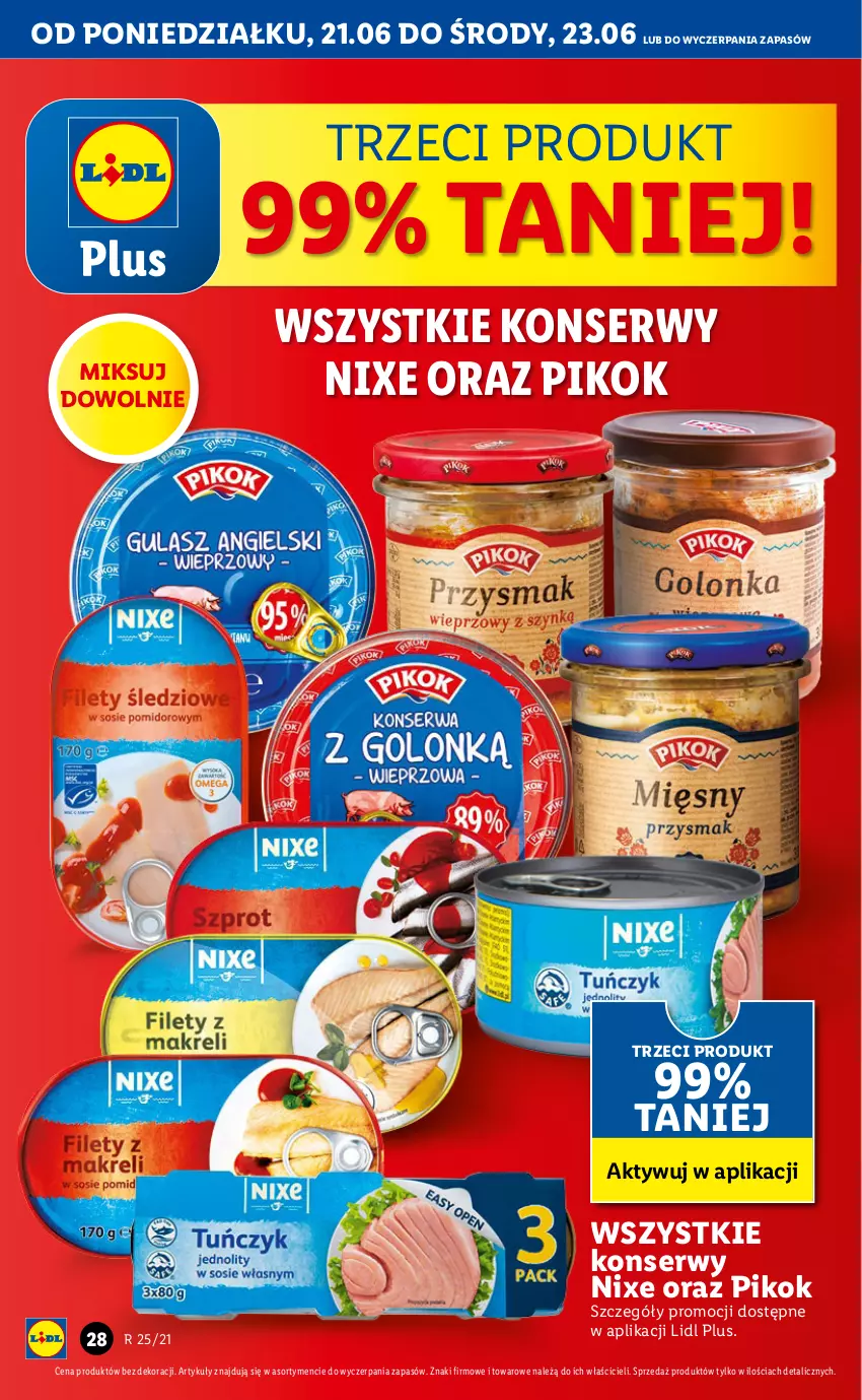 Gazetka promocyjna Lidl - GAZETKA - ważna 21.06 do 23.06.2021 - strona 28 - produkty: PIKOK, Ser