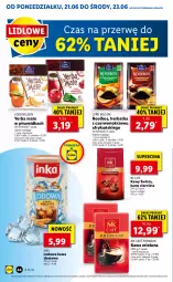 Gazetka promocyjna Lidl - GAZETKA - Gazetka - ważna od 23.06 do 23.06.2021 - strona 44 - produkty: Torebka, Inka, Kawa zbożowa, Kawa ziarnista, Kawa mielona, Kawa