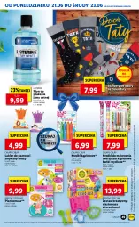 Gazetka promocyjna Lidl - GAZETKA - Gazetka - ważna od 23.06 do 23.06.2021 - strona 49 - produkty: Płyn do płukania jamy ustnej, Listerine, Karp, Płyn do płukania, Dzieci, Lakier do paznokci, Lakier