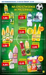 Gazetka promocyjna Lidl - GAZETKA - Gazetka - ważna od 23.06 do 23.06.2021 - strona 9 - produkty: Nałęczowianka, Sok, Por, Gra, Chia, Kiwi, Schweppes, Napój gazowany, Tymbark, Woda mineralna, Woda, Gres, Mango, Napój, Nektar, Hortex