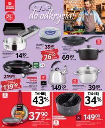 Gazetka promocyjna Selgros - Oferta przemysłowa - Gazetka - ważna od 19.10 do 19.10.2022 - strona 12 - produkty: Tortownica, Garnek, Czajnik, Patelnia, Fa