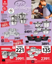 Gazetka promocyjna Selgros - Oferta przemysłowa - Gazetka - ważna od 19.10 do 19.10.2022 - strona 14 - produkty: Sok, Gra, Miarka, Garnek, Nóż szefa kuchni, Garnek z pokrywą, Piekarnik, Pokrywa, Rondel, Fa