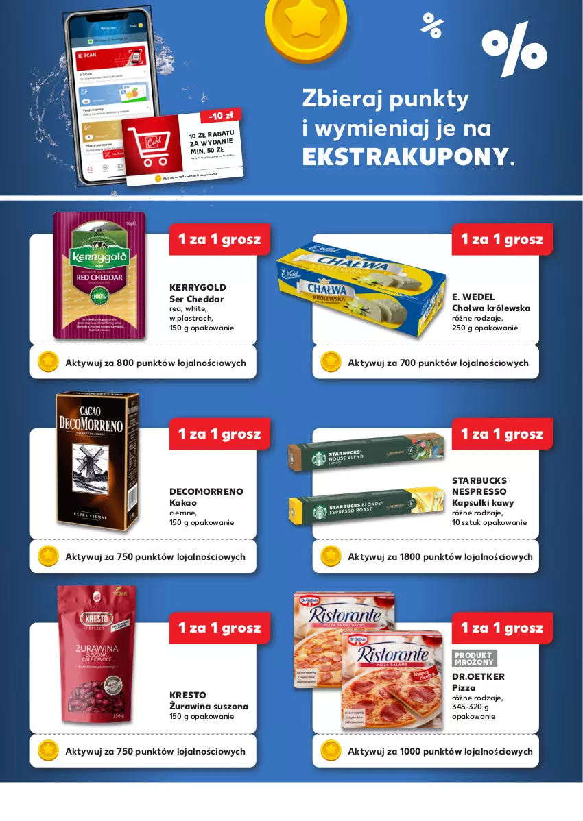 Gazetka promocyjna Kaufland - Kaufland - ważna 13.02 do 28.02.2025 - strona 4 - produkty: Chałwa, Cheddar, E. Wedel, Kakao, Kosz, Pizza, Ser, Tran