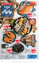 Gazetka promocyjna Kaufland - Oferta tygodnia - Gazetka - ważna od 09.03 do 09.03.2021 - strona 28 - produkty: Polędwica, Sos, Pstrąg tęczowy, Sushi, Pstrąg, Dorsz, Małże