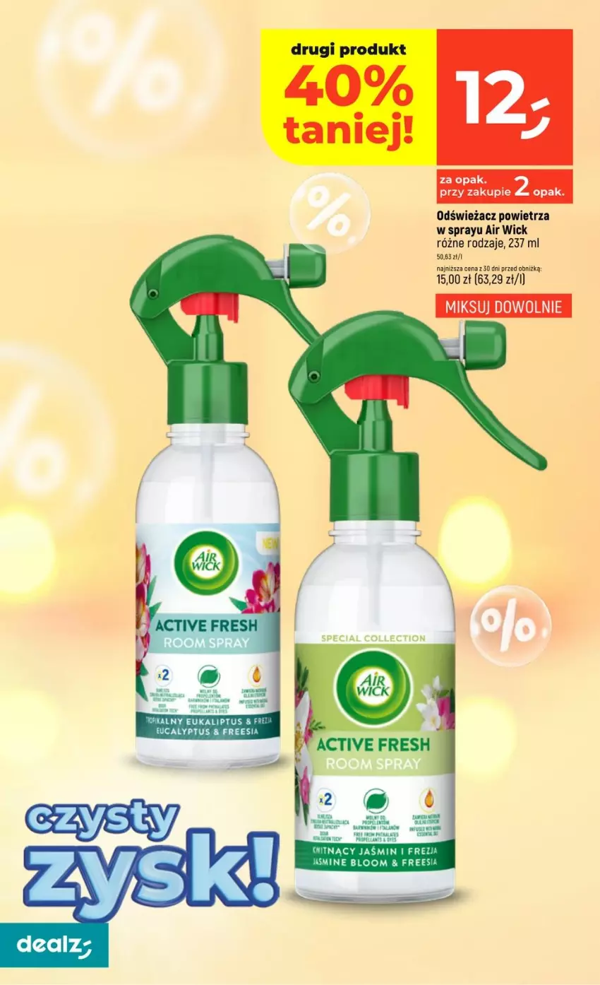 Gazetka promocyjna Dealz - CZYSTY ZYSK - ważna 02.01 do 07.01.2026 - strona 14 - produkty: Air Wick, Odświeżacz powietrza