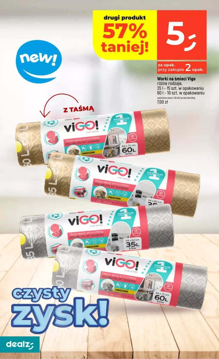 Gazetka promocyjna Dealz - CZYSTY ZYSK - ważna 02.01 do 07.01.2026 - strona 16 - produkty: Worki na śmiec, Worki na śmieci