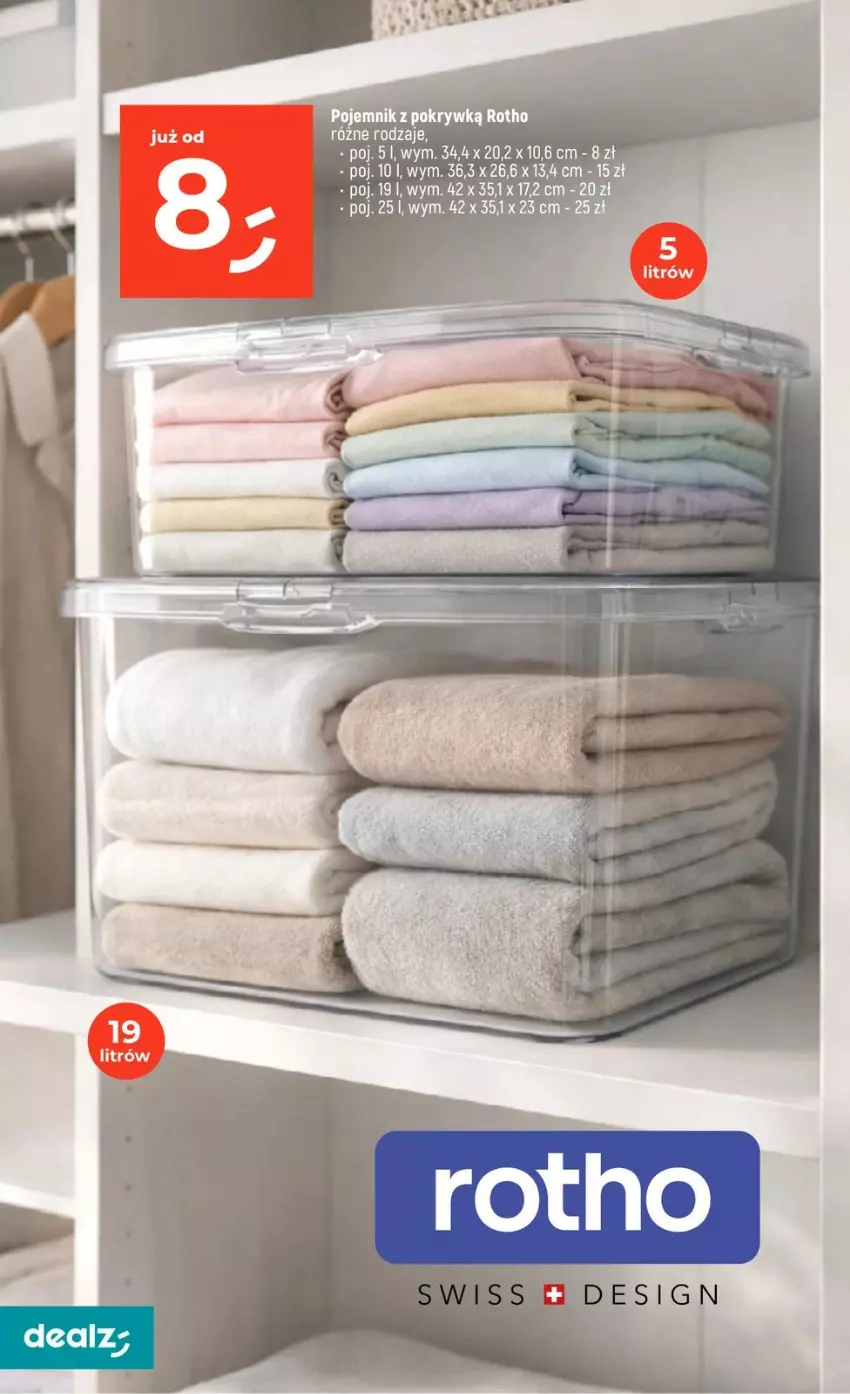 Gazetka promocyjna Dealz - CZYSTY ZYSK - ważna 02.01 do 07.01.2026 - strona 30 - produkty: Pojemnik, Pojemnik z pokrywką