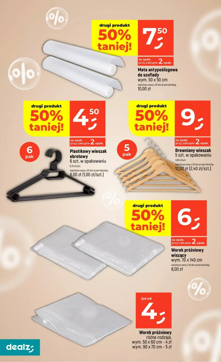 Gazetka promocyjna Dealz - CZYSTY ZYSK - ważna 02.01 do 07.01.2026 - strona 34 - produkty: Wieszak