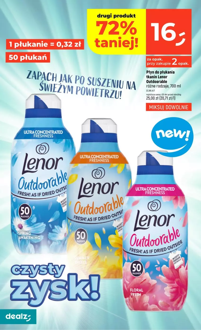 Gazetka promocyjna Dealz - CZYSTY ZYSK - ważna 02.01 do 07.01.2026 - strona 6 - produkty: Lenor, Płyn do płukania