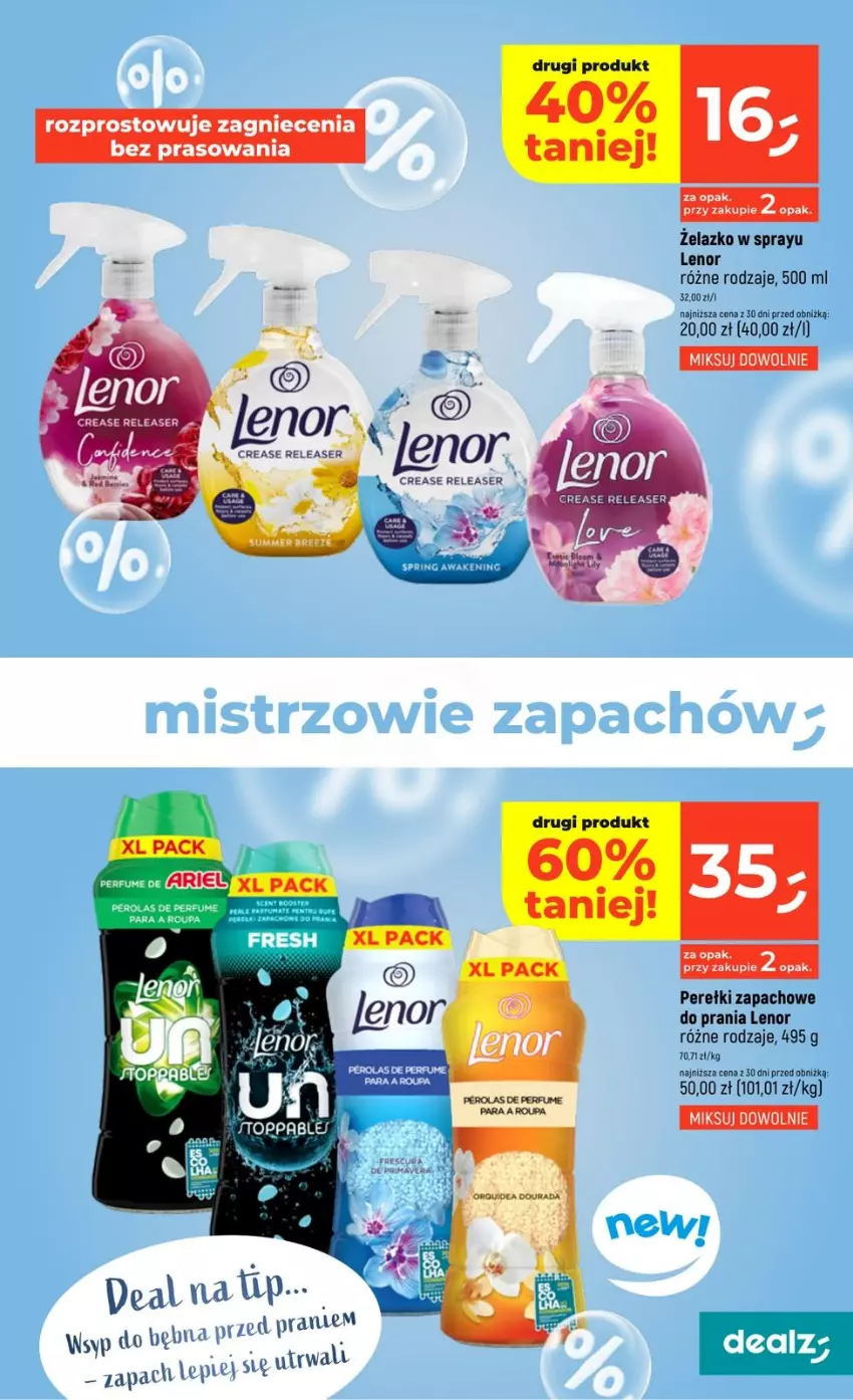 Gazetka promocyjna Dealz - CZYSTY ZYSK - ważna 02.01 do 07.01.2026 - strona 7 - produkty: Lenor, Perełki zapachowe