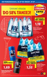 Gazetka promocyjna Lidl - GAZETKA - Gazetka - ważna od 07.07 do 07.07.2021 - strona 23 - produkty: Nałęczowianka, Por, Pepsi max, LANA, Pepsi, Woda mineralna, Woda