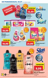 Gazetka promocyjna Lidl - GAZETKA - Gazetka - ważna od 07.07 do 07.07.2021 - strona 32 - produkty: Płyn do prania, Coccolino, Proszek do prania, Surf, Silan, Płyn do płukania, Kapsułki do prania