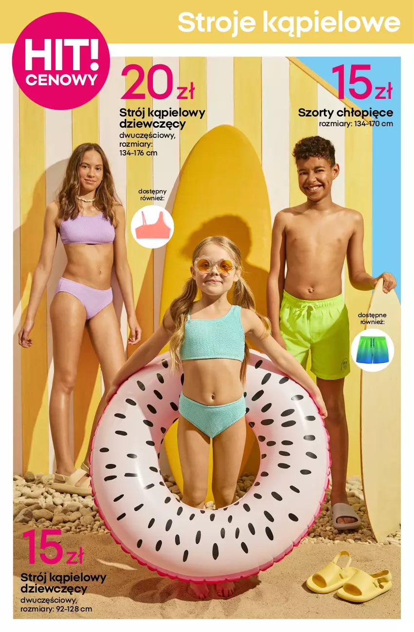 Gazetka promocyjna Pepco - Odzież plażowa - ważna 19.06 do 02.07.2025 - strona 4 - produkty: Kosz, Koszulka, Minecraft, Mysz, Strój kąpielowy, Szorty