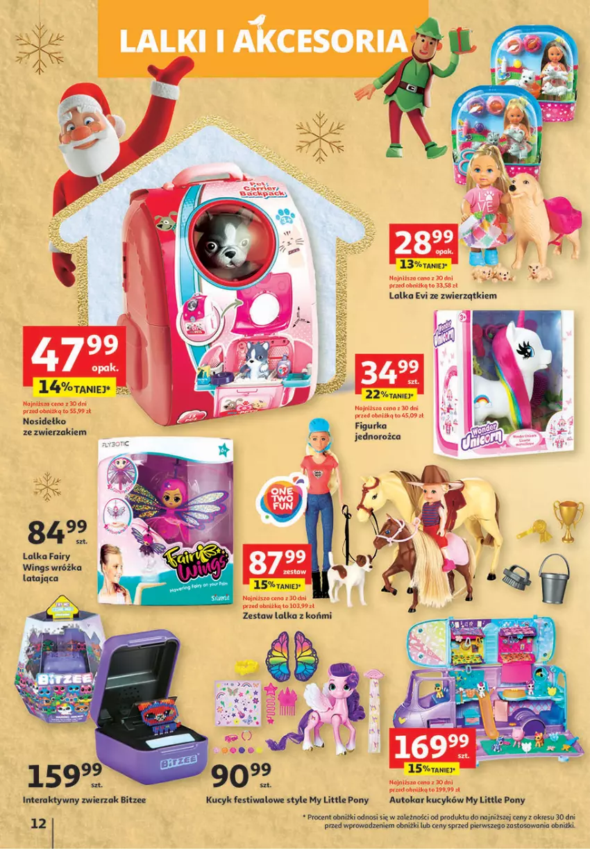 Gazetka promocyjna Auchan - Gazetka Magia Zabawek Hipermarket Auchan - ważna 09.11 do 29.11.2023 - strona 12 - produkty: Lalka, My Little Pony, Tera