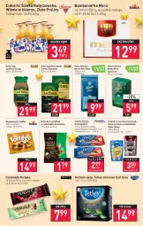 Gazetka promocyjna Stokrotka - Supermarket - Gazetka - ważna od 28.12 do 28.12.2021 - strona 7 - produkty: Earl Grey, Ciastka, Orzeszki, Cukier, Kawa ziarnista, Praliny, Kawa mielona, Kawa, Jacobs Krönung, Tetley, Torba, Czekolada, Toffifee, Delicje, Cukierki, Jacobs, Herbata, Merci, Likier, Monte