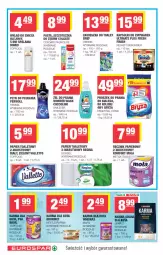 Gazetka promocyjna Spar - EuroSpar - Gazetka - ważna od 18.10 do 18.10.2026 - strona 14 - produkty: Top, Ser, Gin, Coccolino, Palmolive, Papier, Finish, Bref, Proszek do prania, Szczoteczka do zębów, Papier toaletowy, Płyn do płukania, Ręcznik, Mola, Znicz, Perwoll, Colgate, Bryza, Olej, Szczoteczka, LG