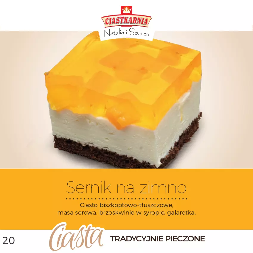 Gazetka promocyjna Topaz - Gazetka - ważna 01.12 do 31.12.2025 - strona 20 - produkty: Brzoskwinie, Gala, Galaretka, Ser, Syrop