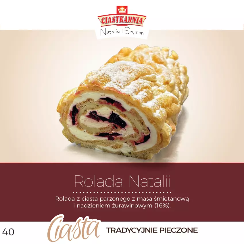 Gazetka promocyjna Topaz - Gazetka - ważna 01.12 do 31.12.2025 - strona 40 - produkty: Rolada, Wino