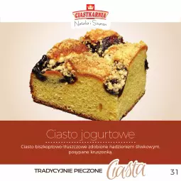 Gazetka promocyjna Topaz - Gazetka - Gazetka - ważna od 31.12 do 31.12.2025 - strona 31 - produkty: Jogurt, Ciasto jogurtowe