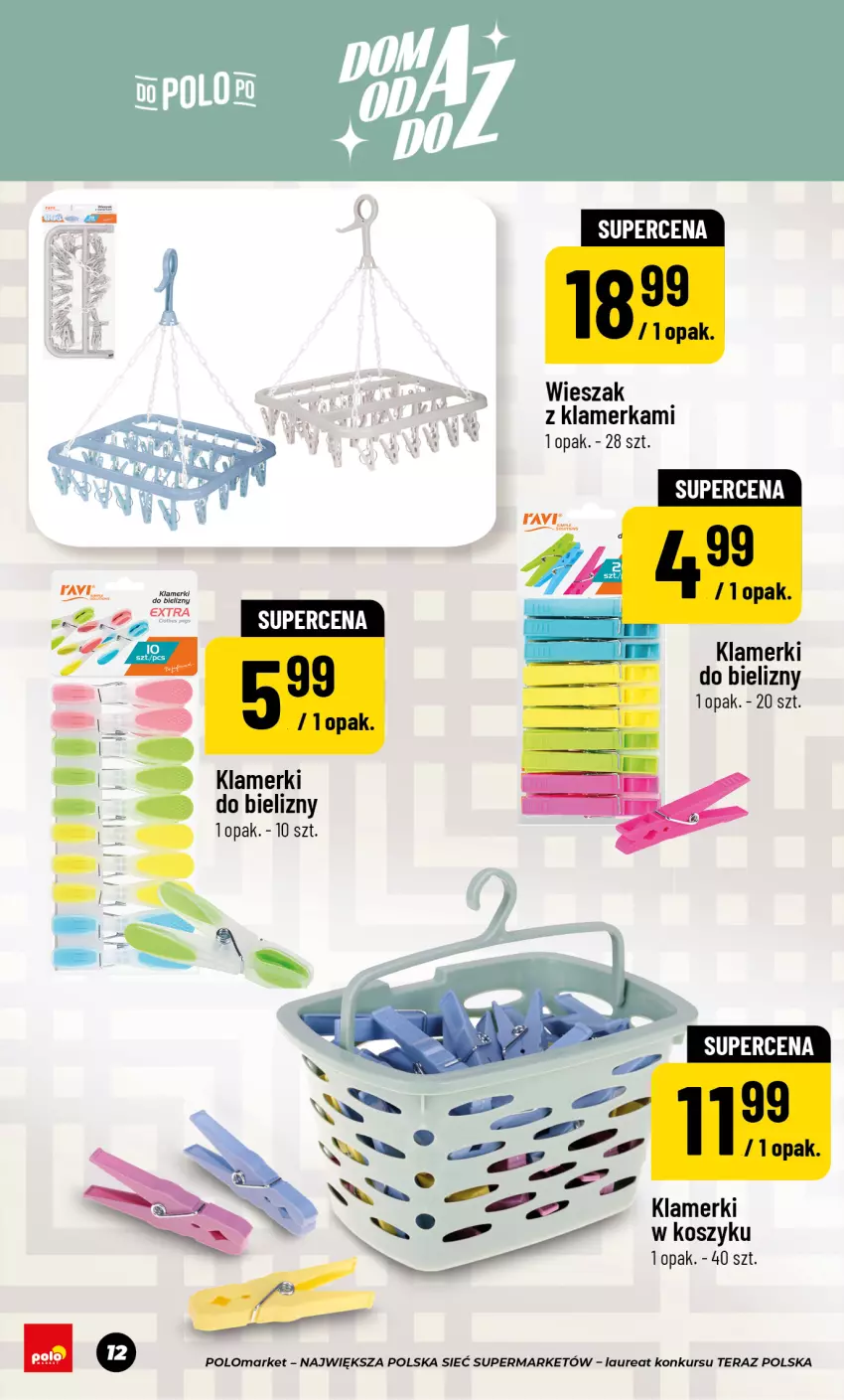 Gazetka promocyjna PoloMarket - Katalog Dom Przetwory - ważna 22.05 do 30.07.2026 - strona 12 - produkty: Kosz, Laur, Tera, Wieszak