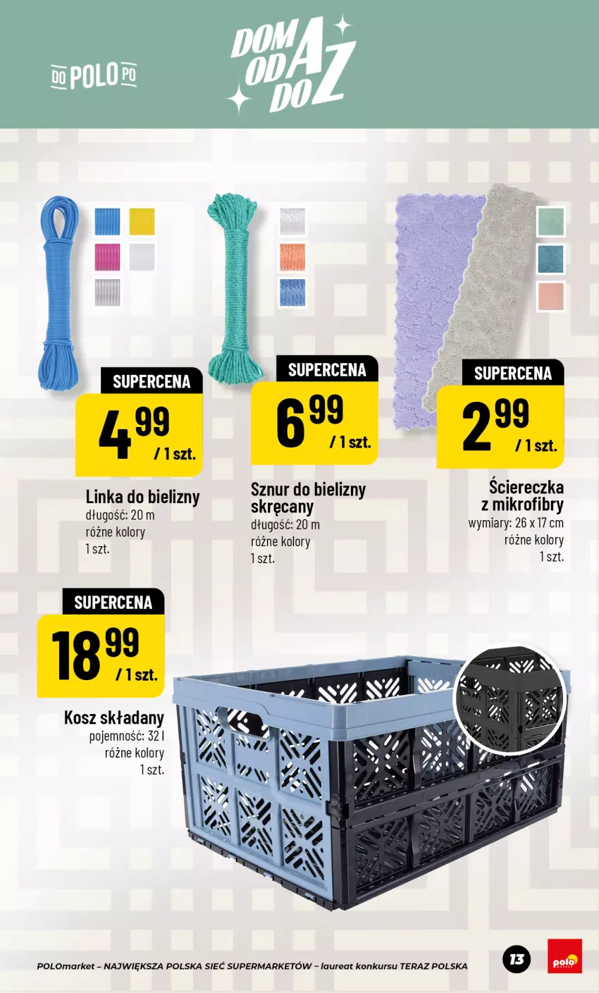 Gazetka promocyjna PoloMarket - Katalog Dom Przetwory - ważna 22.05 do 30.07.2026 - strona 13 - produkty: Kosz, Laur, Tera