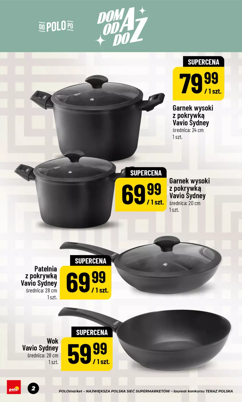 Gazetka promocyjna PoloMarket - Katalog Dom Przetwory - ważna 22.05 do 30.07.2026 - strona 2 - produkty: Garnek, Laur, Patelnia, Sok, Tera