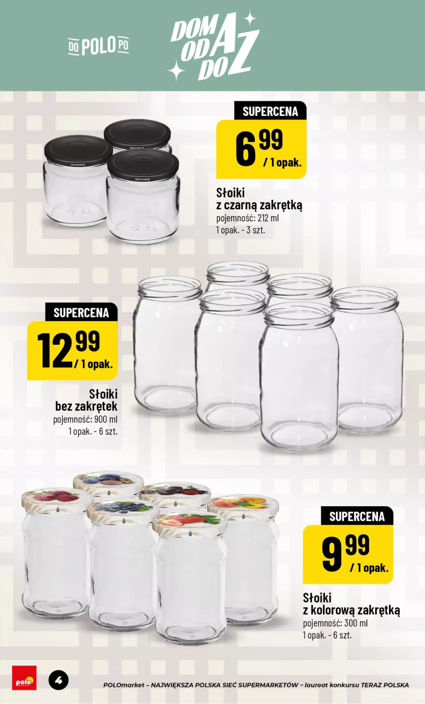 Gazetka promocyjna PoloMarket - Katalog Dom Przetwory - ważna 22.05 do 30.07.2026 - strona 4 - produkty: Laur, Tera