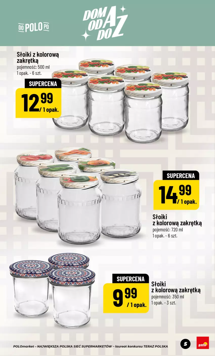 Gazetka promocyjna PoloMarket - Katalog Dom Przetwory - ważna 22.05 do 30.07.2026 - strona 5 - produkty: Laur, Tera