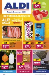 Gazetka promocyjna Aldi - Gazetka - ważna od 05.06 do 05.06.2021 - strona 1 - produkty: Gin, Stek, Lampion, Pomidor malinowy, Mleko