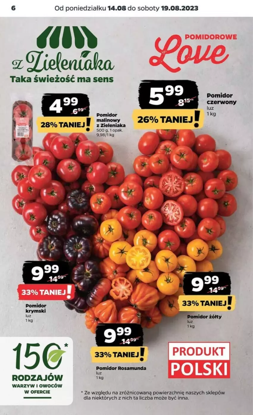 Gazetka promocyjna Netto - ważna 14.08 do 20.08.2023 - strona 22 - produkty: Pomidor malinowy