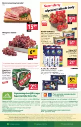 Gazetka promocyjna Stokrotka - Supermarket - Gazetka - ważna od 04.10 do 04.10.2023 - strona 21 - produkty: Piwa, Piwo, Krakus, Warzywa, Ser, Gra, Telefon, Papryka czerwona, Papryka, O nas, Perła, Winogrona, Boczek, Owoce, Felix, Wino, Wagi, Mięso, Boczek wieprzowy, Mleko