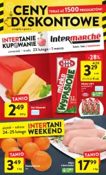 Gazetka promocyjna Intermarche - Gazetka Intermarche - Gazetka - ważna od 01.03 do 01.03.2023 - strona 1 - produkty: Kurczak, Ser, Mlekovita, Edam, Mleko