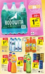 Gazetka promocyjna Intermarche - Gazetka Intermarche - Gazetka - ważna od 01.03 do 01.03.2023 - strona 32 - produkty: Nałęczowianka, Sok, Ice tea, Lipton, Woda mineralna, Napój niegazowany, Woda, Napój, Hortex